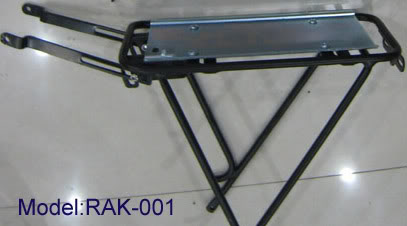 แร็ควางแบตเตอรี่ แบบติดล้อหลัง (RAK-001)