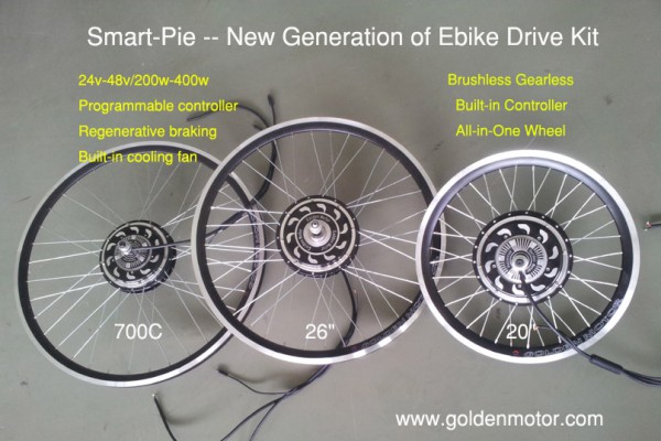 ชุดคิทจักรยานไฟฟ้า Golden Motor – Smart Pie